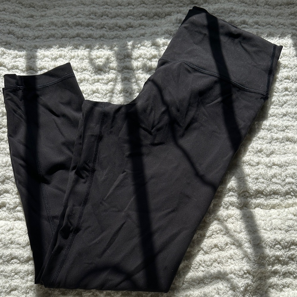 Black Leggings Lululemon size 10